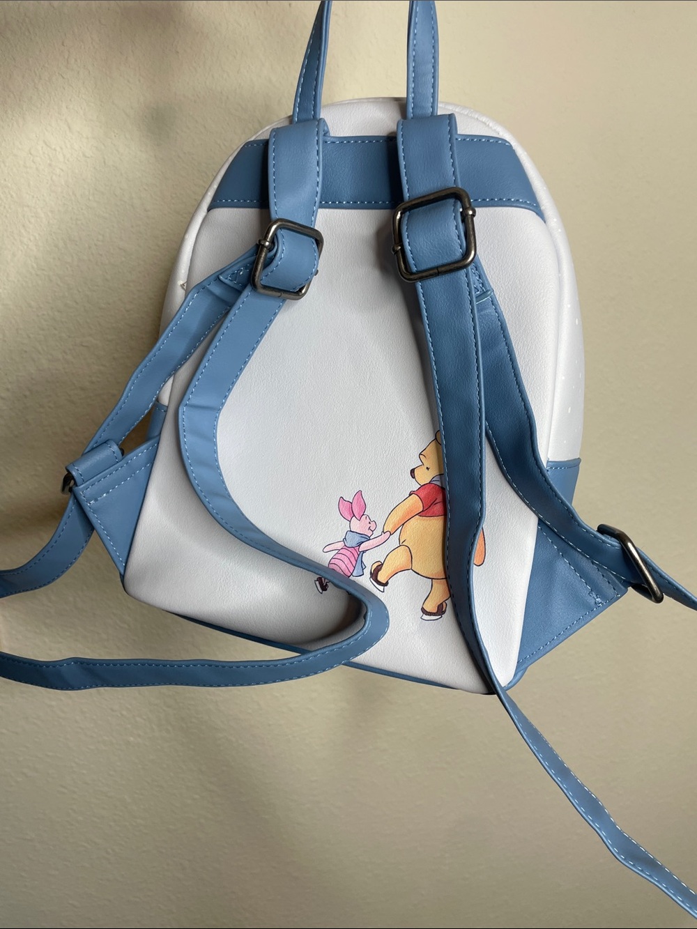 Loungefly | Disney Winnie The Pooh Ice Skating Mini Backpack - Picture 4 of 10